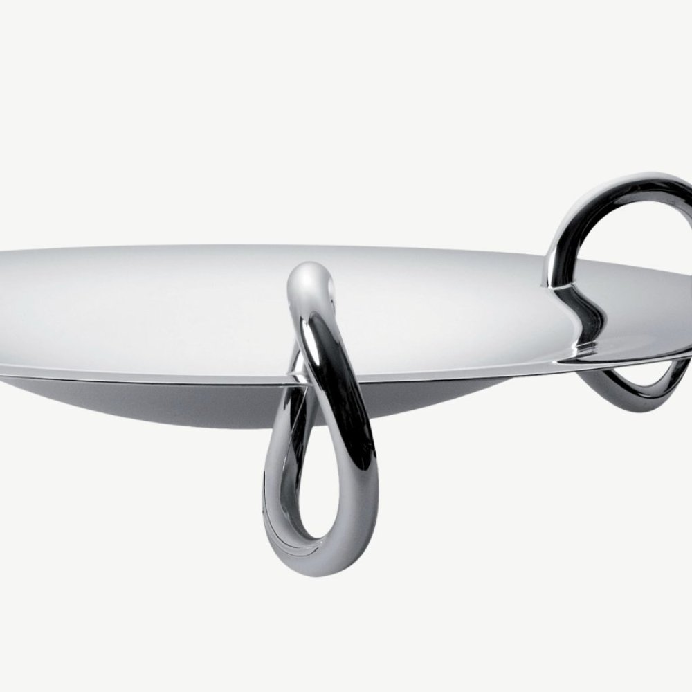 Christofle Vertigo Silver Plated Centerpiece - NEW IN BOX